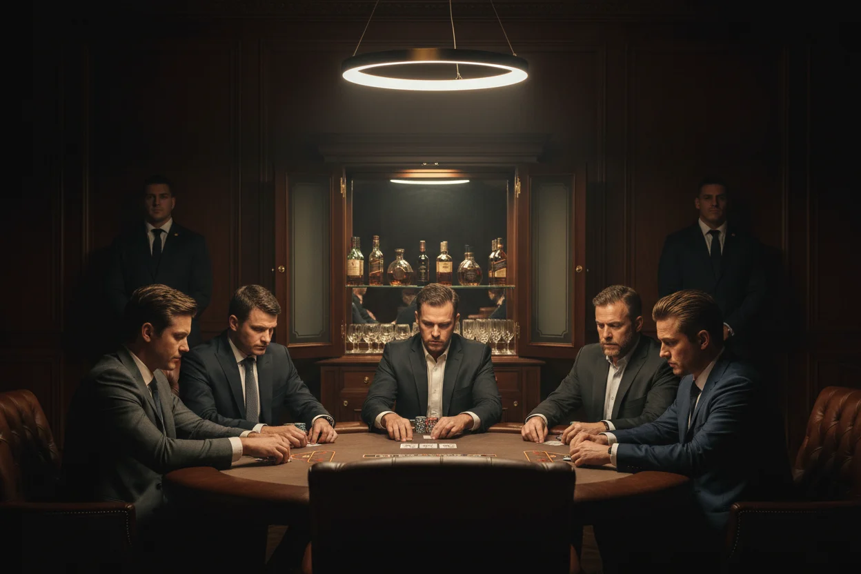 Buda Lounge Poker Hall belső tér